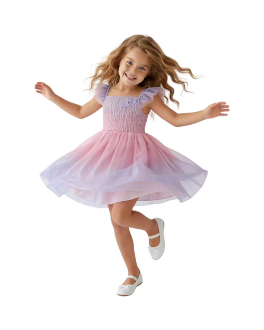 Fairy Princess Girls Dress Up Costume –Tulle Party Dress with Magical Accessories