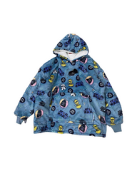 Oversized Fit Cozy Oodie with Hoodie