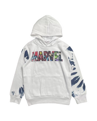 Oversized Graphic Print Hoodie - Heavyweight Cotton Pullover for Kids