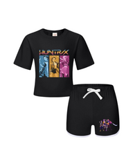 Kpop Demon Hunters Top & Shorts Power Set