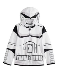 Star Wars Boys' Stormtrooper Zip-Up Jacket