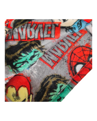 Oversized Comic Book Hooded Sweatshirt — Marvel Graphic Boys Fleece Pullover