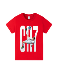 Graphic T-Shirt - Soft 100% Cotton Short Sleeve Crew Neck Tee for Kids