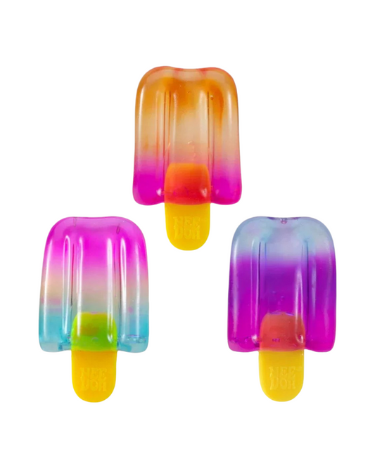 Rainbow Squish Ice Block Plush Toy