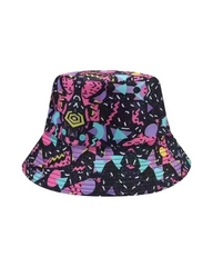 Vintage Retro Abstract Pattern Bucket Hat