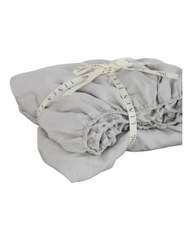 Three-Piece 100% Linen Fitted Sheet Set