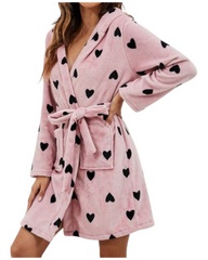 Women’s Soft Bathrobe – Lightweight, Warm & Comfortable
