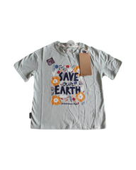 Graphic Short Sleeve Tee - Girls Cotton Crewneck Casual Top