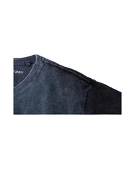 Premium Men's Round Neck Plain Grey T-Shirt - Soft Cotton Everyday Wear