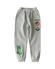Black Minecraft Track Pants