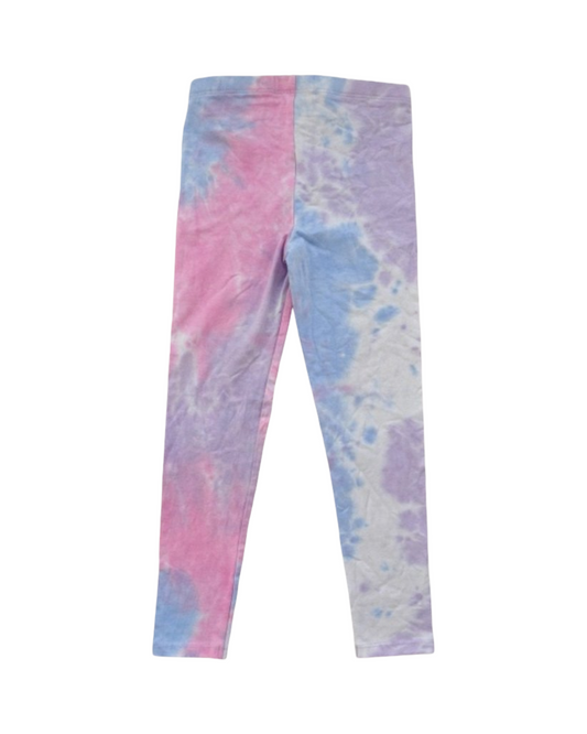 Pastel Tie-Dye Girls' Leggings