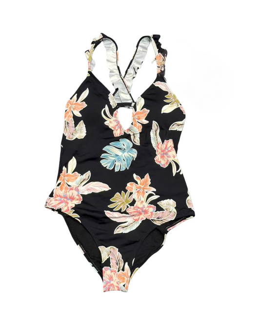 Soft Floral Summer Swimsuit Beachwear