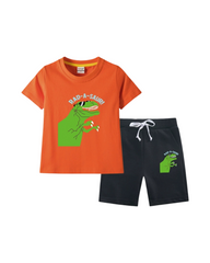 Dinosaur T-Shirt and Shorts Matching Set
