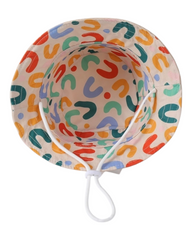 Kids' Bucket Hat with Chin Strap