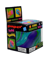 Marble Swirl Squishy Sensory Toy Cube