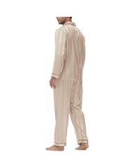 Men's Casual Stripe Pajama Set