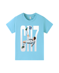 Graphic T-Shirt - Soft 100% Cotton Short Sleeve Crew Neck Tee for Kids