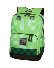 School Backpack with Minecraft Design
