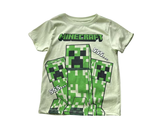 Minecraft Print Design Cotton Tee