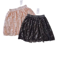 Flowy Polka Dot Girls Skirt for Casual and Party Wear