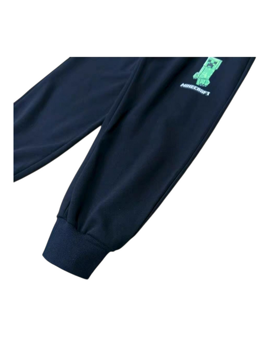 Black Minecraft Track Pants