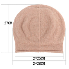 Women Cotton Cashmere Pullover Hat