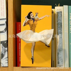 Lady Pulling Tissue Skirt Tissue Box