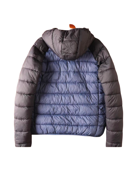 Lightweight Hooded Men's Puffer Jacket with Pockets