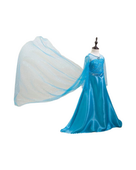 Majestic Frozen-Inspired Elsa Costume Set for Girls
