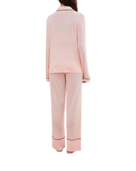 Modal Cotton Long Sleeve Pyjama Set Women Sleepwear Loungewear Two-Piece PJs