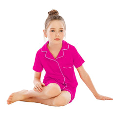 Soft Cotton Shirt & Shorts Pyjama Set