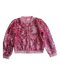 Fun Sequined Bomber Jacket