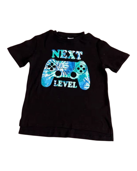 Next Level Black Gaming T-shirt
