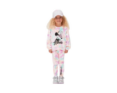 2-Piece Long Sleeve Top and Pants Set – Cute Printed Everyday Casual Outfit