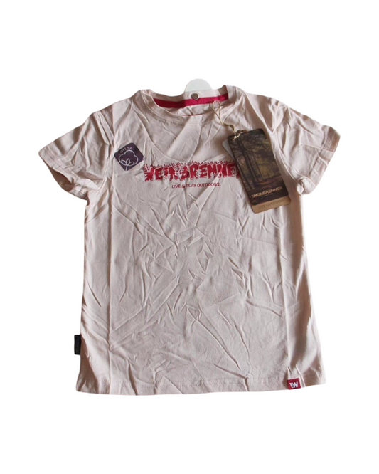 Graphic Short Sleeve Tee - Girls Cotton Crewneck Casual Top