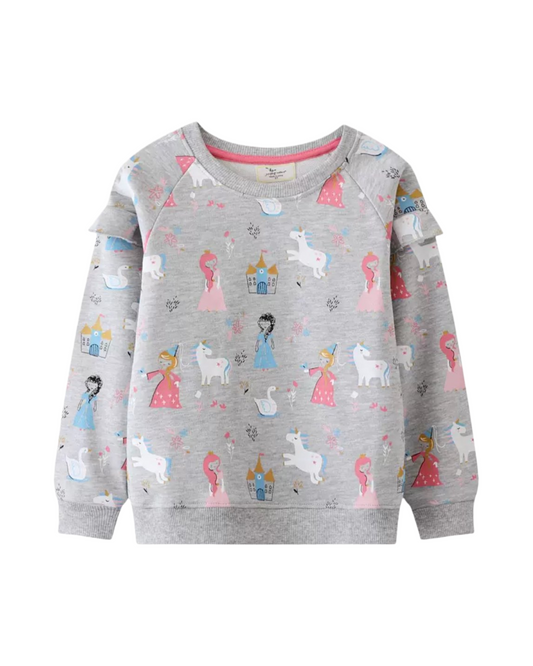 Unicorn Crew Neck Sweatshirt