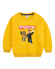 Girls' Graphic Jumper with Roblox Design