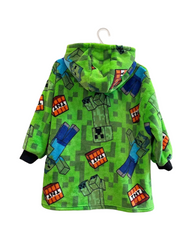 Minecraft Graphic Oodie for Kids – Soft & Snuggly Hoodie