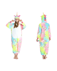 Unicorn Plush Onesie Cozy Fleece Pajamas