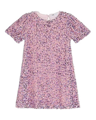 Glittering Sequined Girls Dress