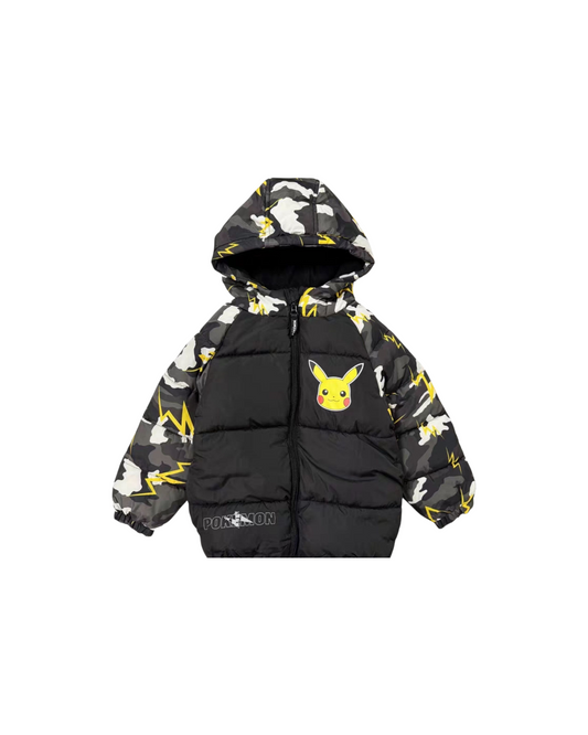 Lightning Pokémon Puffer Jacket