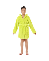 Plush Fleece Bathrobe with Hood – Warm Cozy Sleepwear & Loungewear for Boys