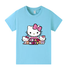 Hello Kitty Inspired Graphic Tee – Soft Cotton Cute Top