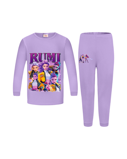 Kids K-Pop Demon Hunter Pyjama Set – Soft & Comfy Sleepwear