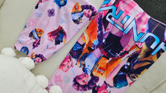 Kids K-Pop Demon Hunters Print Cotton Pyjamas Set