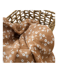 Cotton Wrap Blanket with Pattern