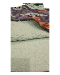 Fluffy Oodie with Green Hoodie