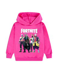 Gaming Graphic Pullover Kids Battle Royale Hoodie