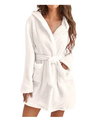 Cozy Soft Bathrobe – Warm, Fluffy & Absorbent