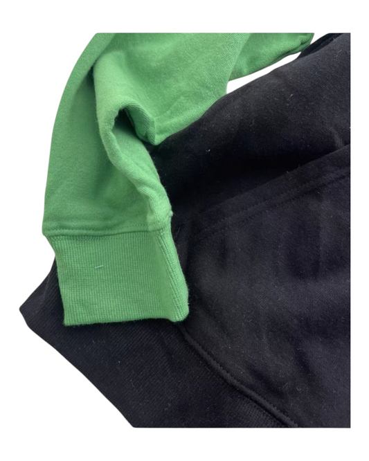 Minecraft Hoodie with Mismatched Sleeves